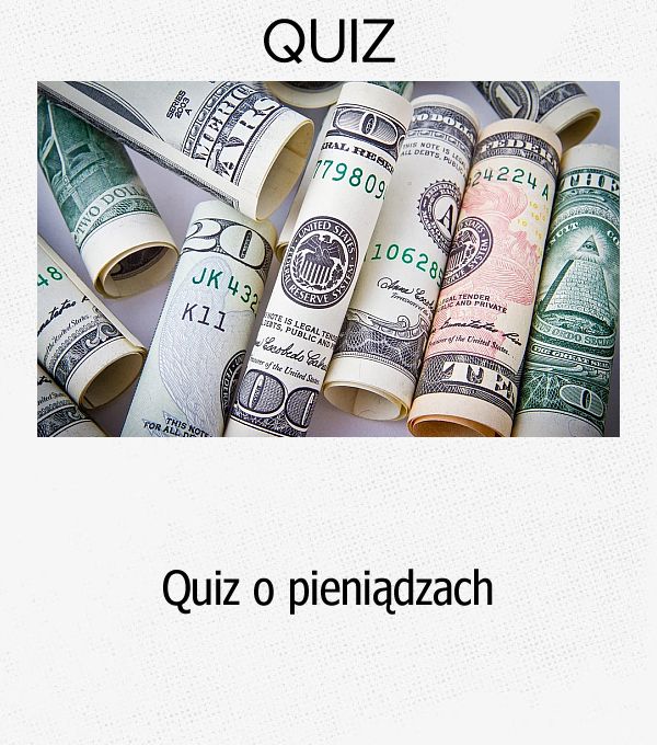 Quiz o pieniądzach