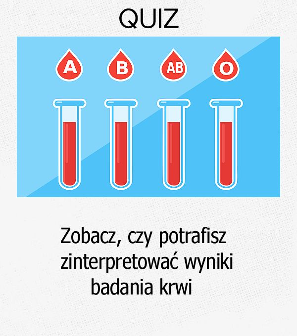 Zobacz, czy potrafisz zinterpretować wyniki badania krwi