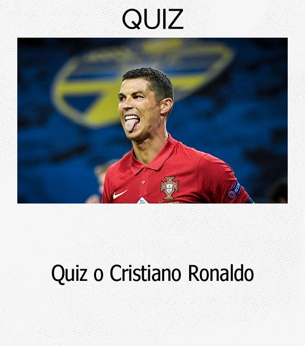 Quiz o Cristiano Ronaldo