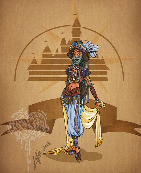 10 postaci z Disneya w konwecji Steampunk