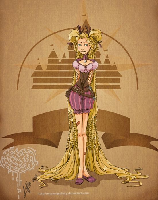 10 postaci z Disneya w konwecji Steampunk