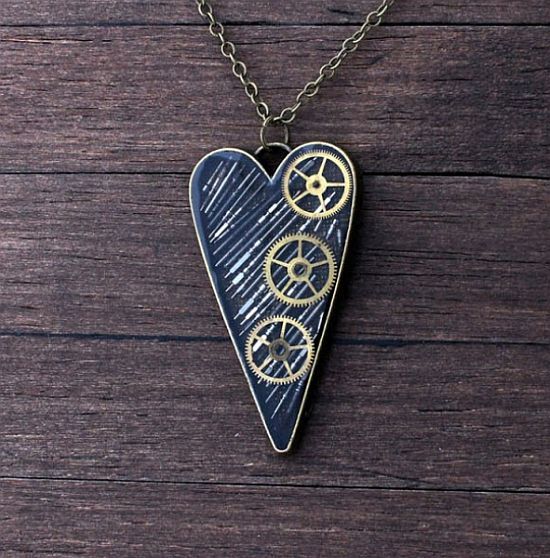 10 zdjęć eleganckiej steampunkowej biżuterii
