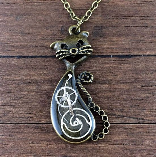 10 zdjęć eleganckiej steampunkowej biżuterii