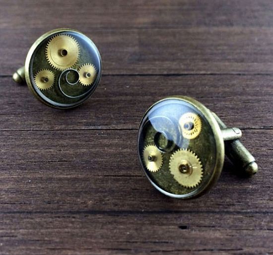 10 zdjęć eleganckiej steampunkowej biżuterii
