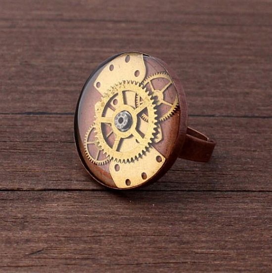 10 zdjęć eleganckiej steampunkowej biżuterii